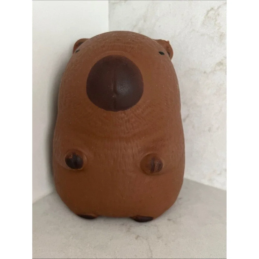 Capy Smoosh-a Bara Squishy Brown Stress Squeeze - New Toys & Collectibles